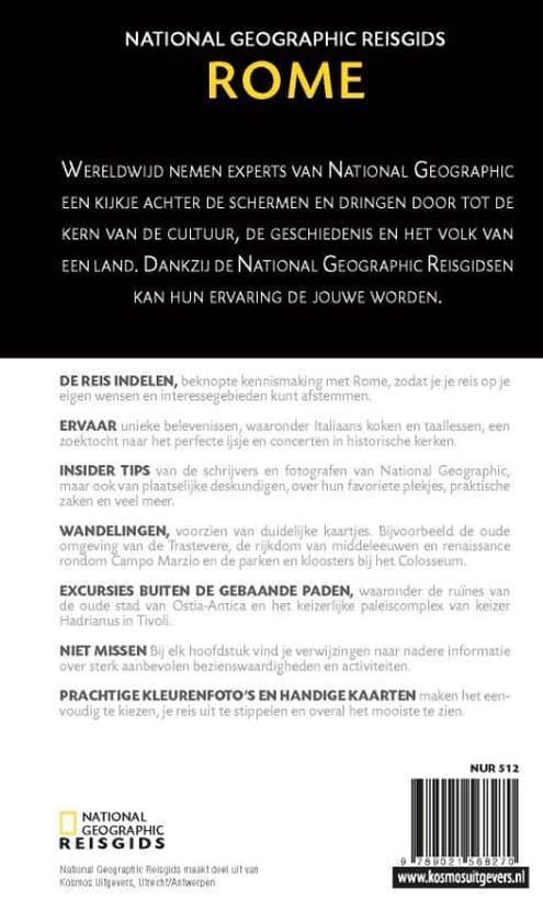 Reisgids Rome achterkant