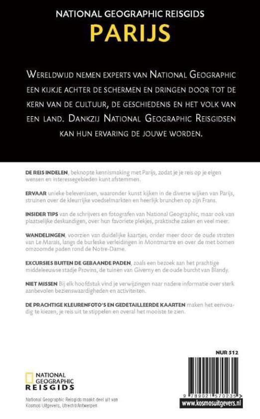 National Geographic Reisgids Parijs - Afbeelding 2