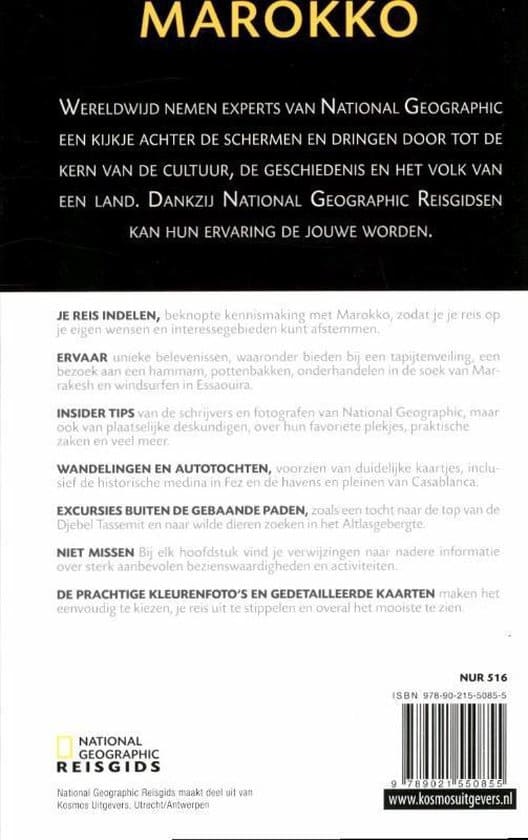 National Geographic Reisgids Marokko - Afbeelding 2